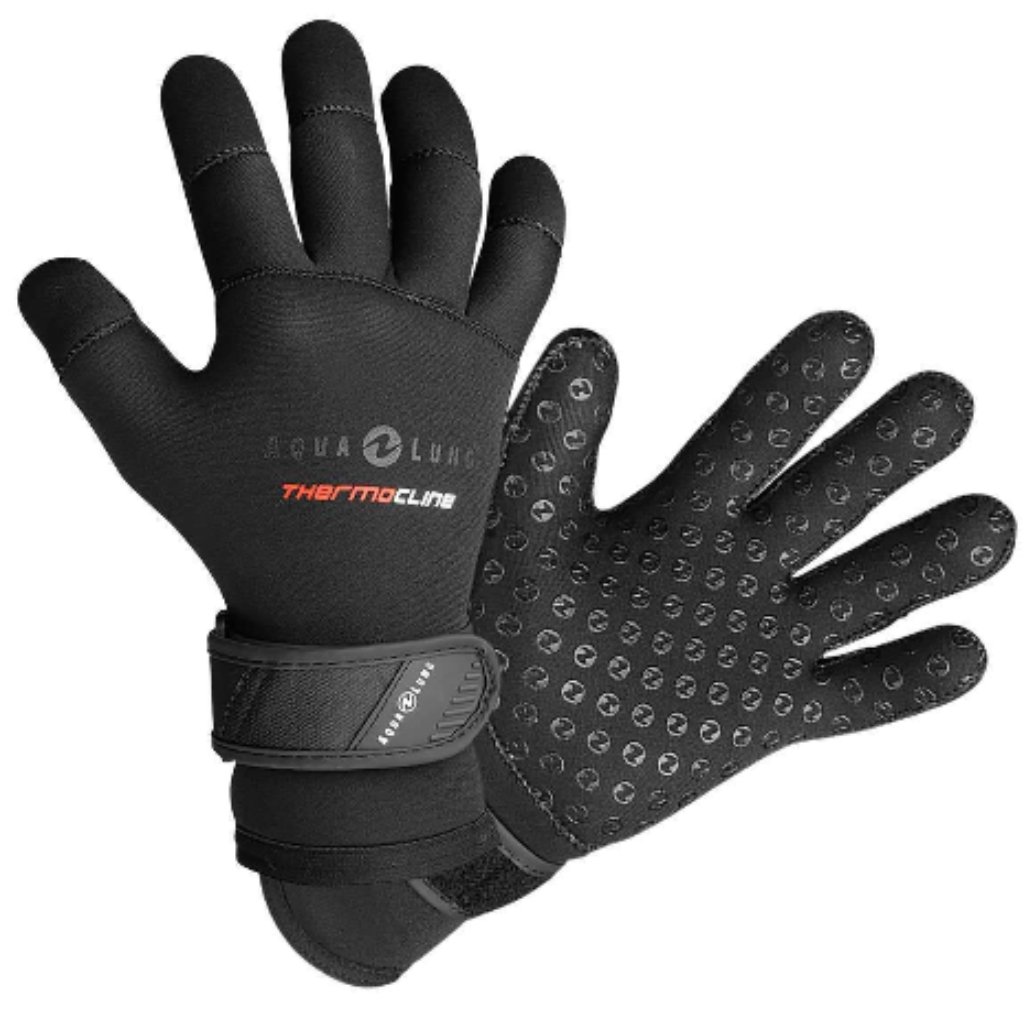 Aqualung 3mm Thermocline Neoprene Wetsuit Dive Gloves